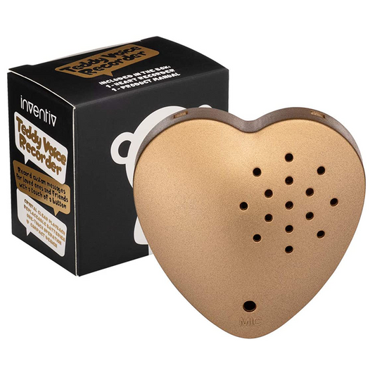 1 Pack, Gold, 30-Second Voice Recorder For Plush Toy