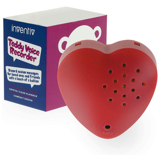 1 Pack, Red, 30-Second Voice Recorder For Plush Toy