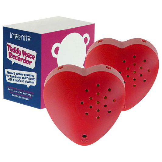 2 Pack, Red, 30-Second Voice Recorder for Plush Toy