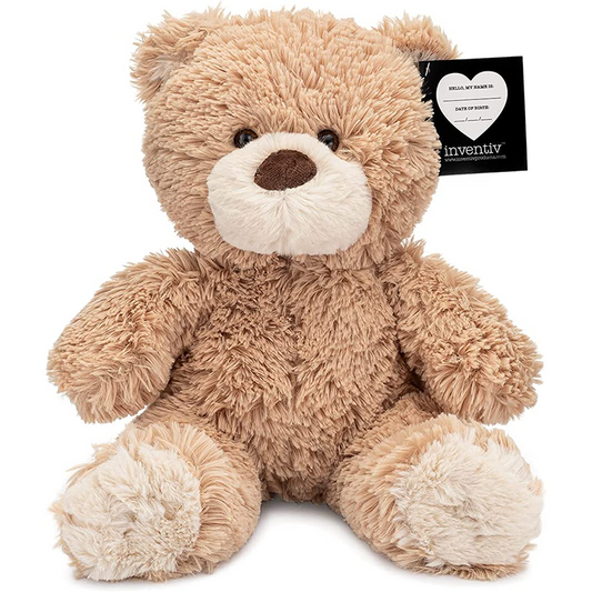 Teddy Bear with Pouch, Easily Insert a Recordable Sound Module
