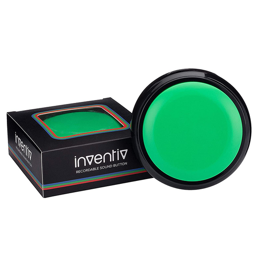 30-Second, Green, Custom Recordable Talking Button